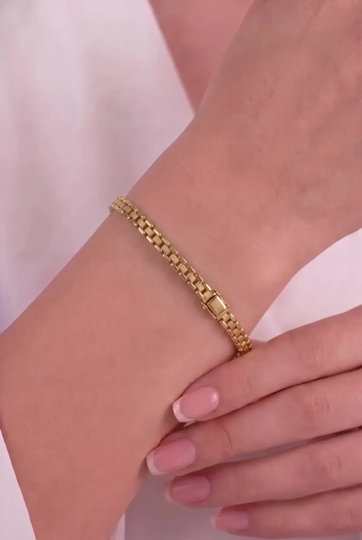 14 K İnce Kordon Bileklik