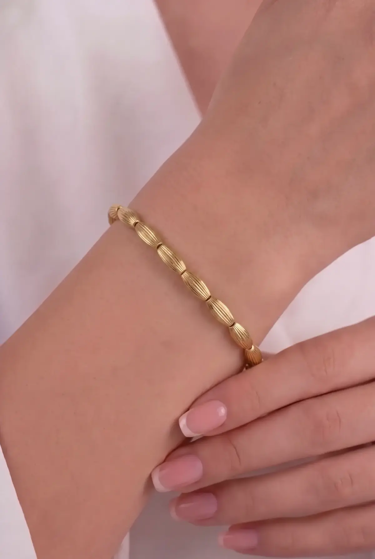 14 K Mekik Bileklik