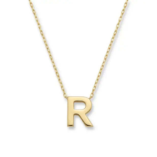 14 K R Harfi Kolye