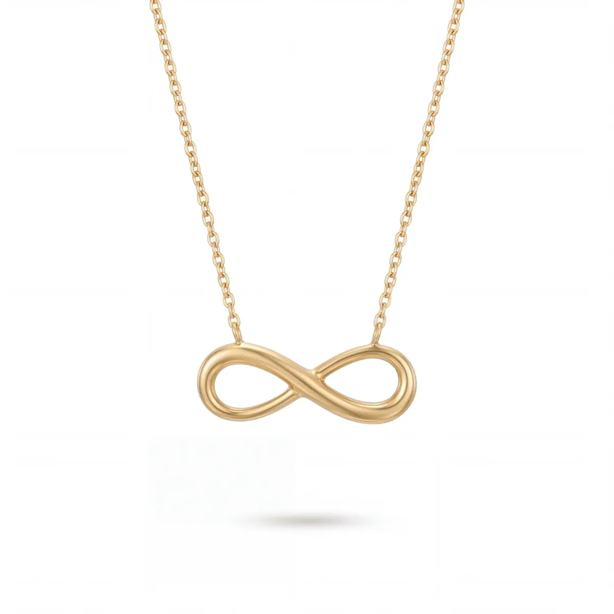 14 K Sonsuzluk Kolye