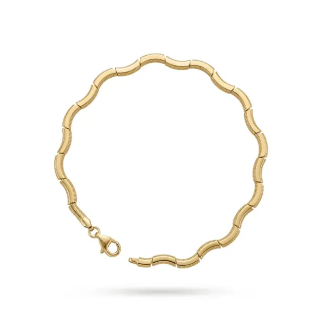 14 K Zigzag Ajda Bileklik
