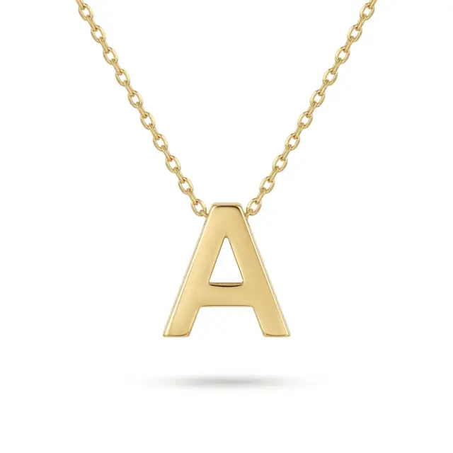 14 K A Harfi Kolye