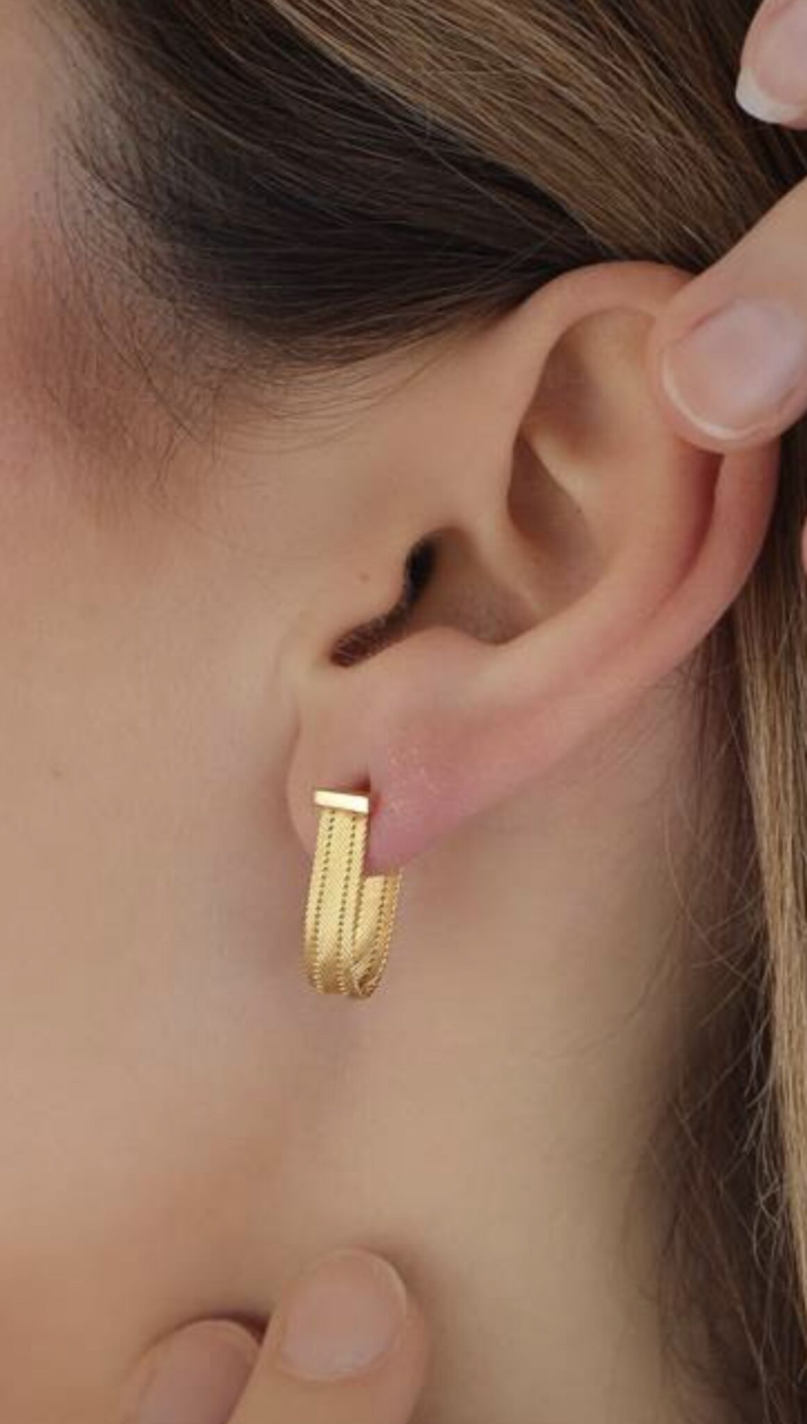 14 K Küpe